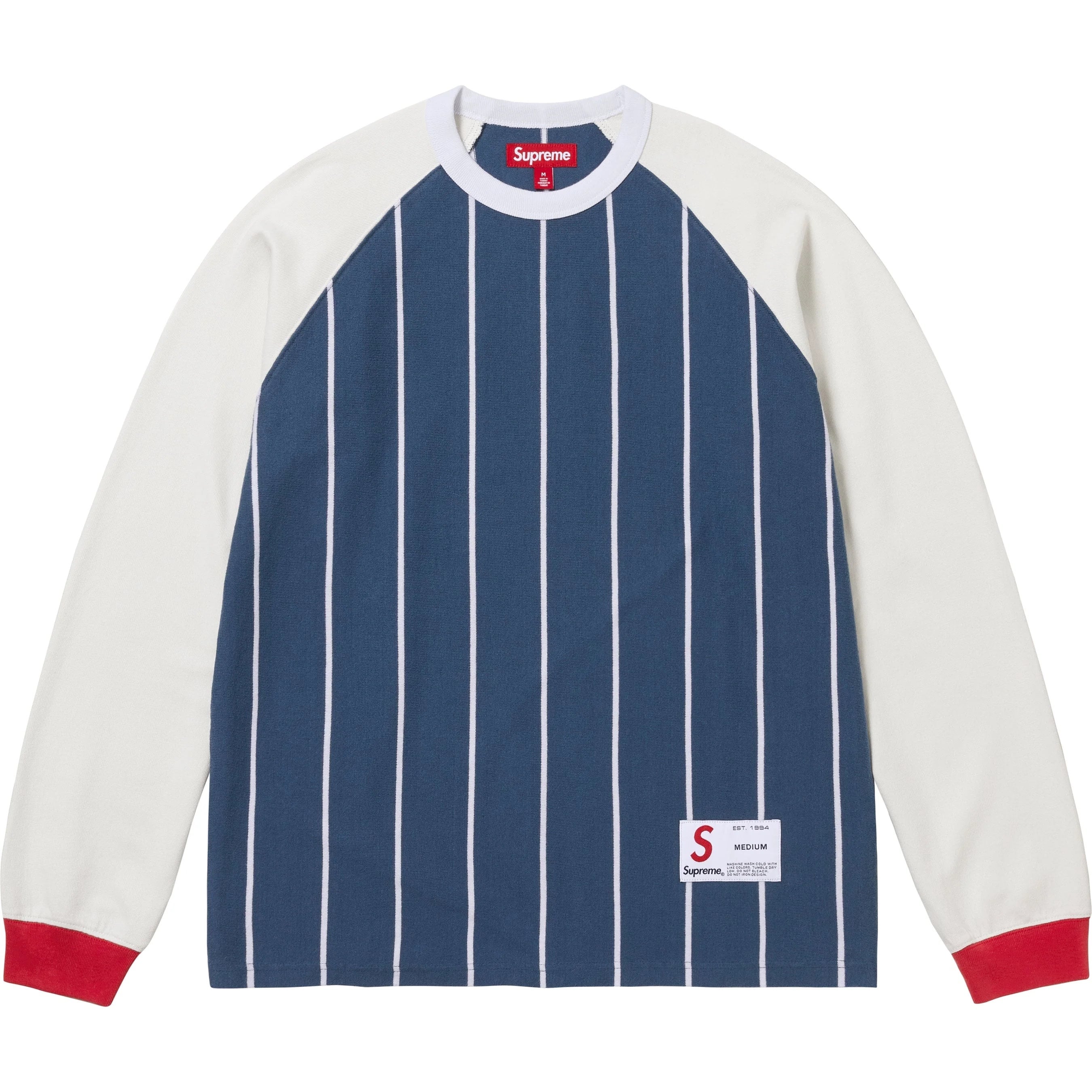 Stripe Raglan L/S Top view 7